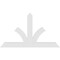 Ekena Millwork Richland Architectural Grade PVC Gable Bracket, 72"W x 42"H x 2"D x 6"F, 14/12 Pitch GBP072X42X0206RIC00 - alternate 5